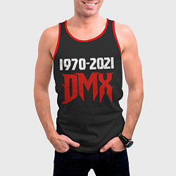 Майка-безрукавка мужская DMX 1970-2021, цвет: 3D-красный — фото 2