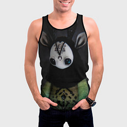 Майка-безрукавка мужская DarkLight, цвет: 3D-черный — фото 2