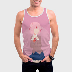 Майка-безрукавка мужская Natsuki Art, цвет: 3D-белый — фото 2