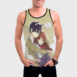 Майка-безрукавка мужская Хоримия, цвет: 3D-черный — фото 2