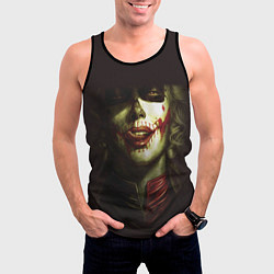 Майка-безрукавка мужская Harley Quinn Damned, цвет: 3D-черный — фото 2