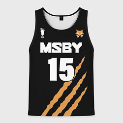 Мужская майка без рукавов 15 MSBY BLACK JACKALS