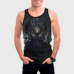 Майка-безрукавка мужская GoT Tyrion, цвет: 3D-черный — фото 2
