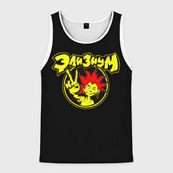 Майка-безрукавка мужская Элизиум анархия спина, цвет: 3D-белый