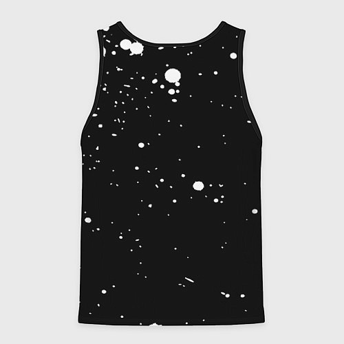 Мужская майка без рукавов Весылый Роджер One Piece / 3D-Черный – фото 2