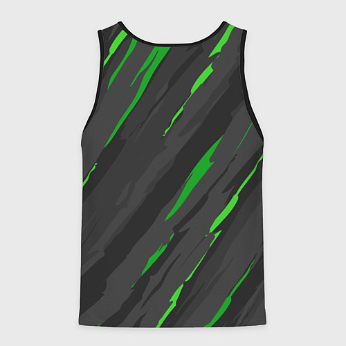 Мужская майка без рукавов KAWASAKI КАВАСАКИ SPORT / 3D-Черный – фото 2