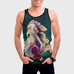 Майка-безрукавка мужская Nanachi, цвет: 3D-черный — фото 2