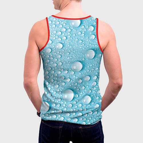 Мужская майка без рукавов BMW STORM / 3D-Красный – фото 4