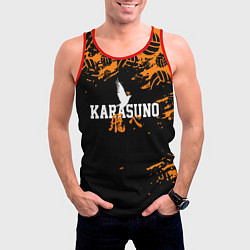 Майка-безрукавка мужская KARASUNO КАРАСУНО, цвет: 3D-красный — фото 2