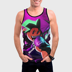 Майка-безрукавка мужская Бойфренд Boyfriend FNF, цвет: 3D-черный — фото 2