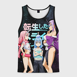 Майка-безрукавка мужская Румиру, Шуна и Шион,, цвет: 3D-черный