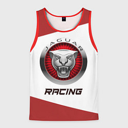 Майка-безрукавка мужская Ягуар - Racing, цвет: 3D-красный