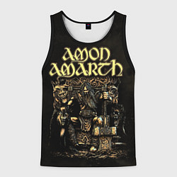 Майка-безрукавка мужская Amon Amarth, цвет: 3D-черный