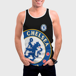 Майка-безрукавка мужская ЧЕЛСИ CHELSEA BIG LOGO, цвет: 3D-белый — фото 2