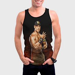 Майка-безрукавка мужская Cena Jr, цвет: 3D-черный — фото 2