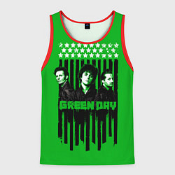 Мужская майка без рукавов Green day is here