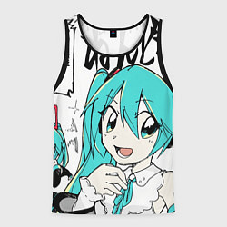 Мужская майка без рукавов Hatsune Miku Vocaloid