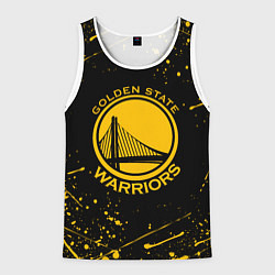 Мужская майка без рукавов GOLDEN STATE WARRIORS? , БРЫЗГИ КРАСОК