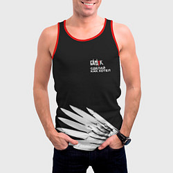 Майка-безрукавка мужская Бардак-Сделай, как хотел, цвет: 3D-красный — фото 2