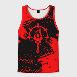 Майка-безрукавка мужская Darkest Dungeon - Темнейшее подземелье, цвет: 3D-красный