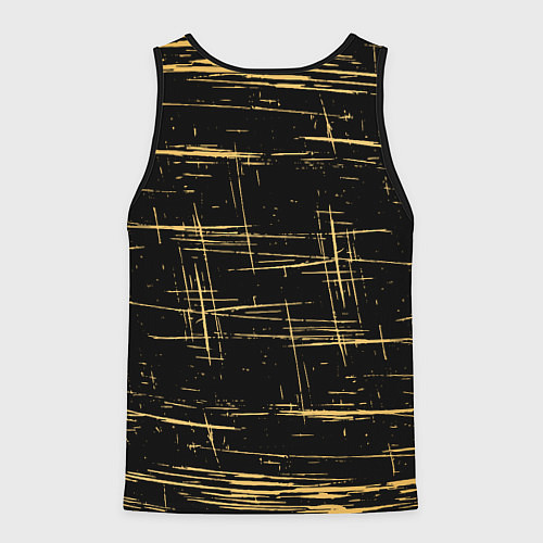 Мужская майка без рукавов Bendy and the ink machine - Бенди / 3D-Черный – фото 2