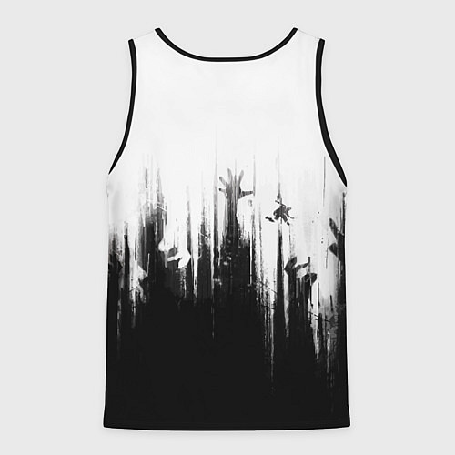 Мужская майка без рукавов Dying Light- 2 / 3D-Черный – фото 2