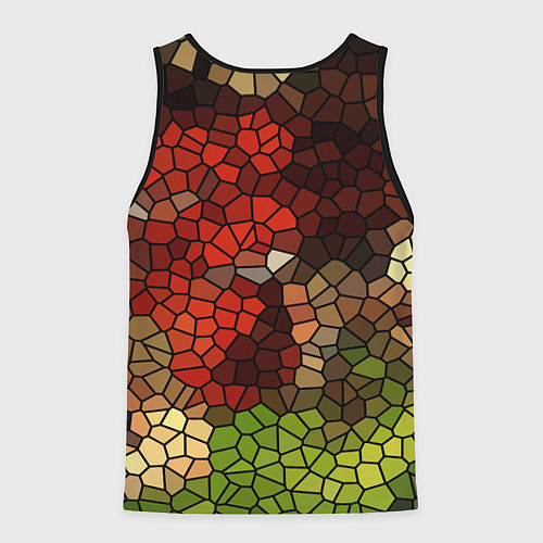 Мужская майка без рукавов Кли - искорка из Genshin Impact / 3D-Черный – фото 2