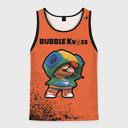 Майка-безрукавка мужская БАБЛ КВАС - БЛЕОН Арт, цвет: 3D-черный