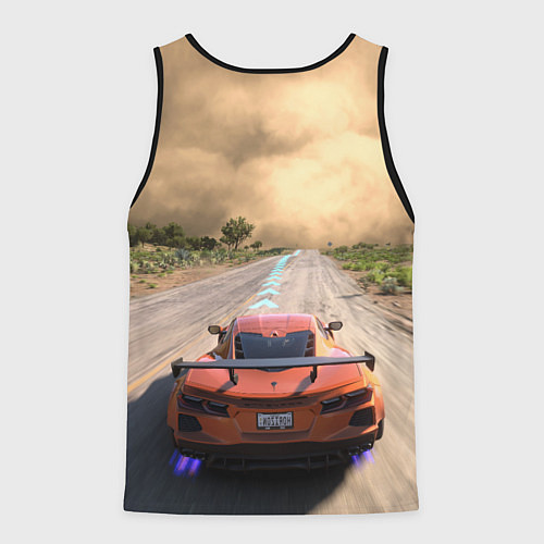 Мужская майка без рукавов Forza Horizon 5 Игра / 3D-Черный – фото 2