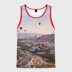 Майка-безрукавка мужская Воздушные Шары!, цвет: 3D-красный