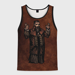 Майка-безрукавка мужская Boss!, цвет: 3D-черный