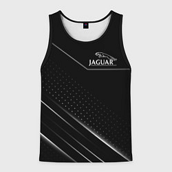 Майка-безрукавка мужская Jaguar , Ягуар, цвет: 3D-черный