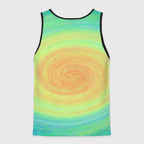 Мужская майка без рукавов На взлёт! / 3D-Черный – фото 2