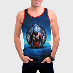 Майка-безрукавка мужская PREY LOGO GAME, цвет: 3D-красный — фото 2