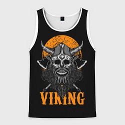 Мужская майка без рукавов ЧЕРЕП ВИКИНГА VIKINGS SKULL