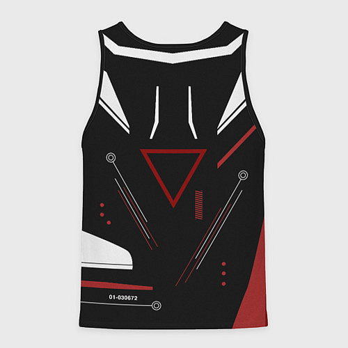 Мужская майка без рукавов Сайрекс Сyrex CS GO / 3D-Черный – фото 2