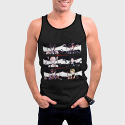 Майка-безрукавка мужская Великий из бродячих псов Проза бродячих псов Bungo, цвет: 3D-черный — фото 2