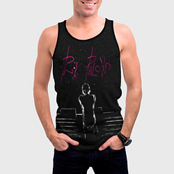 Майка-безрукавка мужская Pink Phloyd Фараон на Сцене Пинк Флойд, цвет: 3D-черный — фото 2