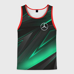 Мужская майка без рукавов MERCEDES-BENZ AMG NEON STRIPES PETRONAS