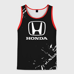 Майка-безрукавка мужская Honda CR-Z, цвет: 3D-красный