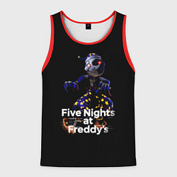 Майка-безрукавка мужская Five Nights at Freddys: Security Breach воспитател, цвет: 3D-красный
