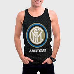 Майка-безрукавка мужская INTER Inter - Графика, цвет: 3D-черный — фото 2