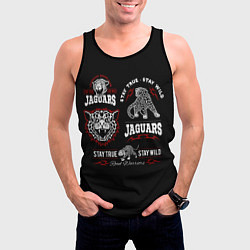 Майка-безрукавка мужская ЯГУАР JAGUARS, цвет: 3D-черный — фото 2
