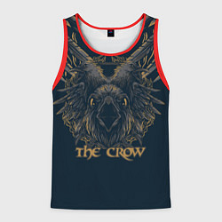 Майка-безрукавка мужская ВоронThe crow, цвет: 3D-красный