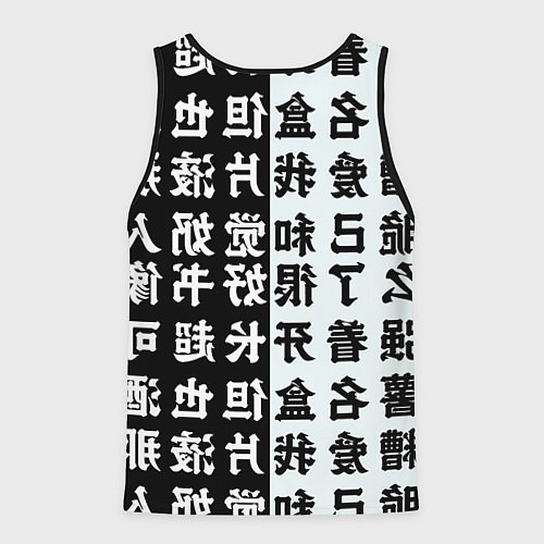 Мужская майка без рукавов Канао Демон Клинок рассекающий демонов / 3D-Черный – фото 2