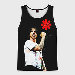 Майка-безрукавка мужская Red Hot Chili Peppers RHCP, цвет: 3D-черный