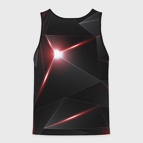 Мужская майка без рукавов Elden ring maliketh / 3D-Черный – фото 2