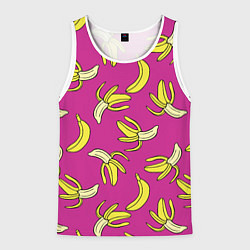 Мужская майка без рукавов Banana pattern Summer Color