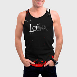 Майка-безрукавка мужская Louna Tracktor Bowling, цвет: 3D-черный — фото 2