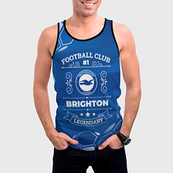 Майка-безрукавка мужская Brighton FC 1, цвет: 3D-черный — фото 2